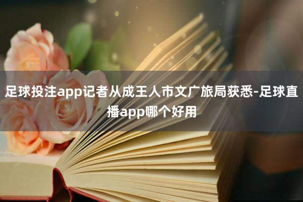 足球投注app记者从成王人市文广旅局获悉-足球直播app哪个好用