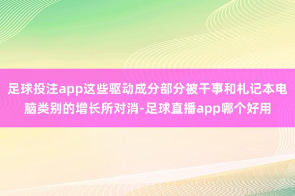 足球投注app这些驱动成分部分被干事和札记本电脑类别的增长所对消-足球直播app哪个好用